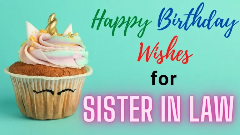 Happy Birthday for sister in law in marathi with cupcake